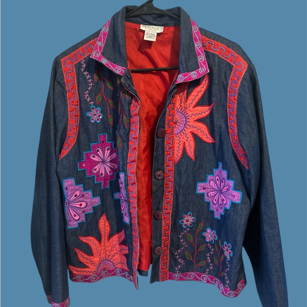Hippie boho jacket. minnie’s closet